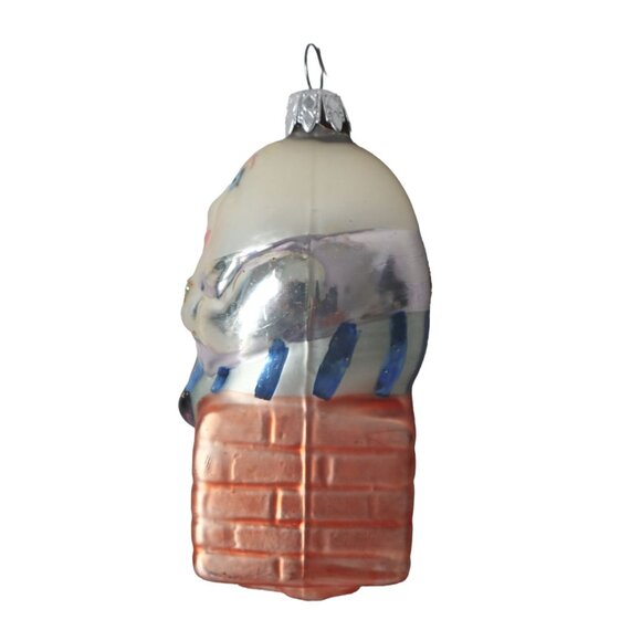 Old World Christmas Blown Glass Humpty Dumpty Wall Christmas Ornament 2001 - Picture 3 of 7